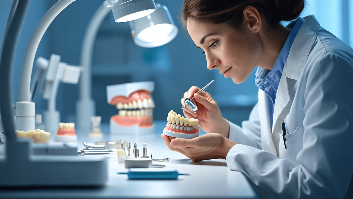 Unterstützung für dentale 3D-Druck-Nachbearbeitung