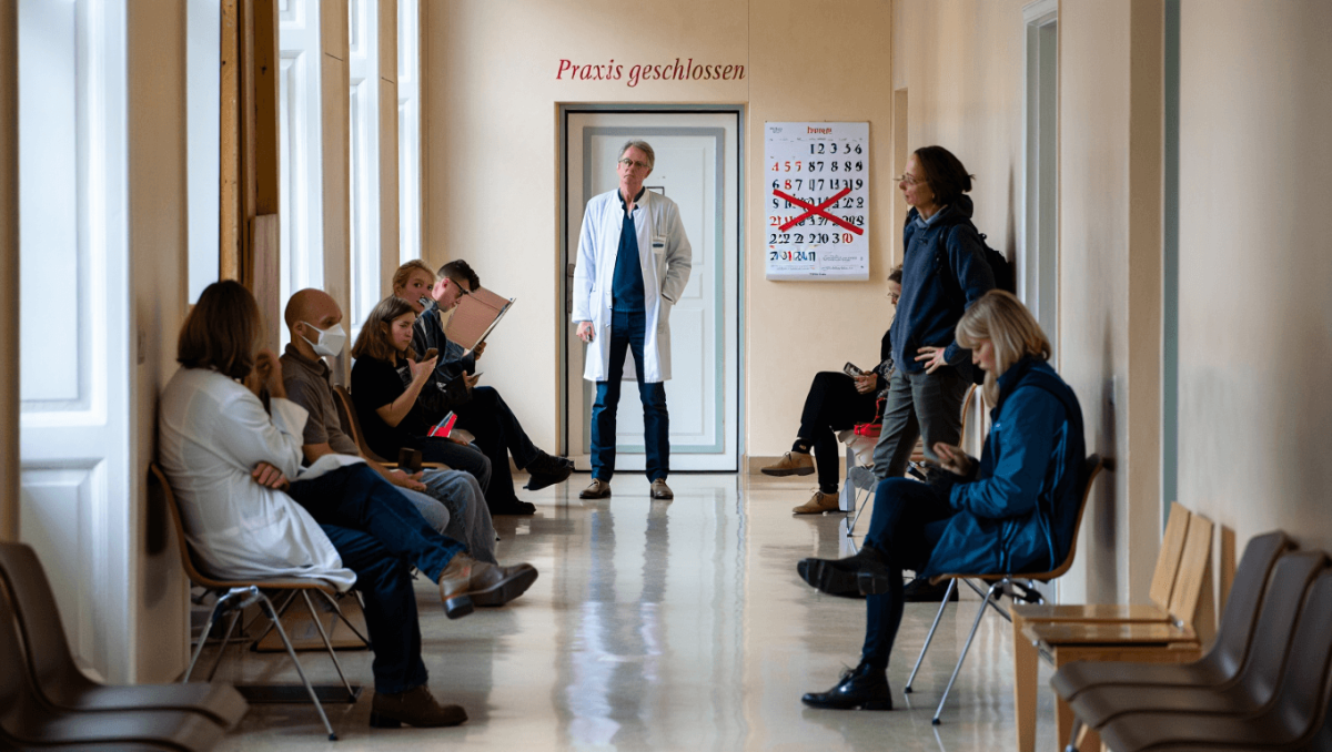 Fachärzte kündigen Schließtage zum Quartalsende an