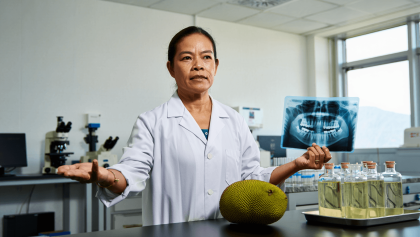Mit Jackfruit gegen Parodontitis?