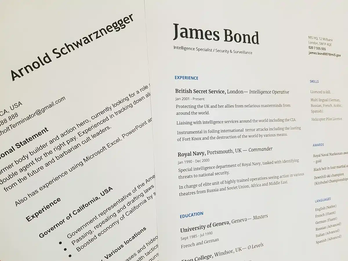Personalverantwortliche führen Bewerbungsgespräch mit Kandidat